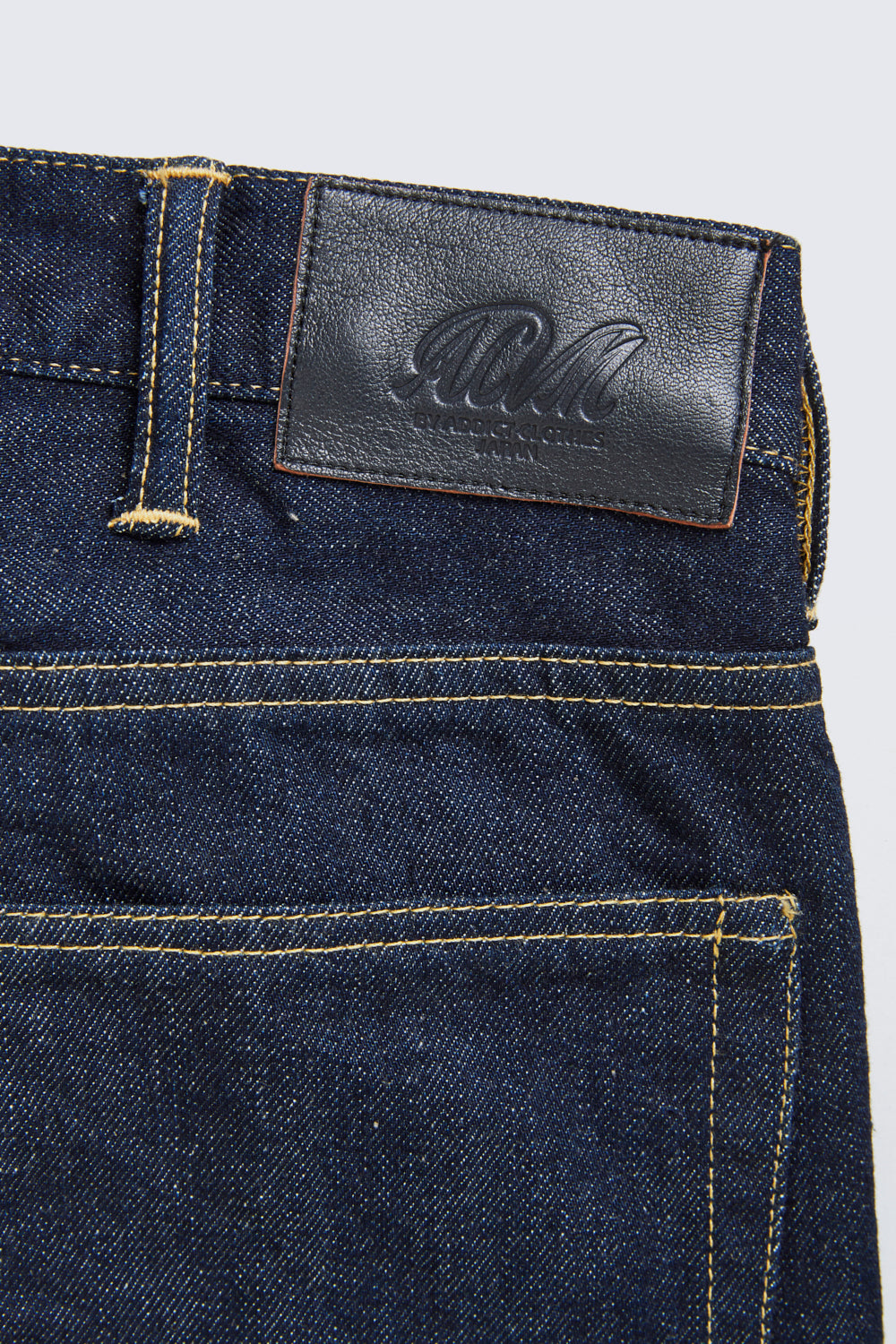 ACV-P01 ORGANIC COTTON TAPERED DENIM – ADDICT CLOTHES