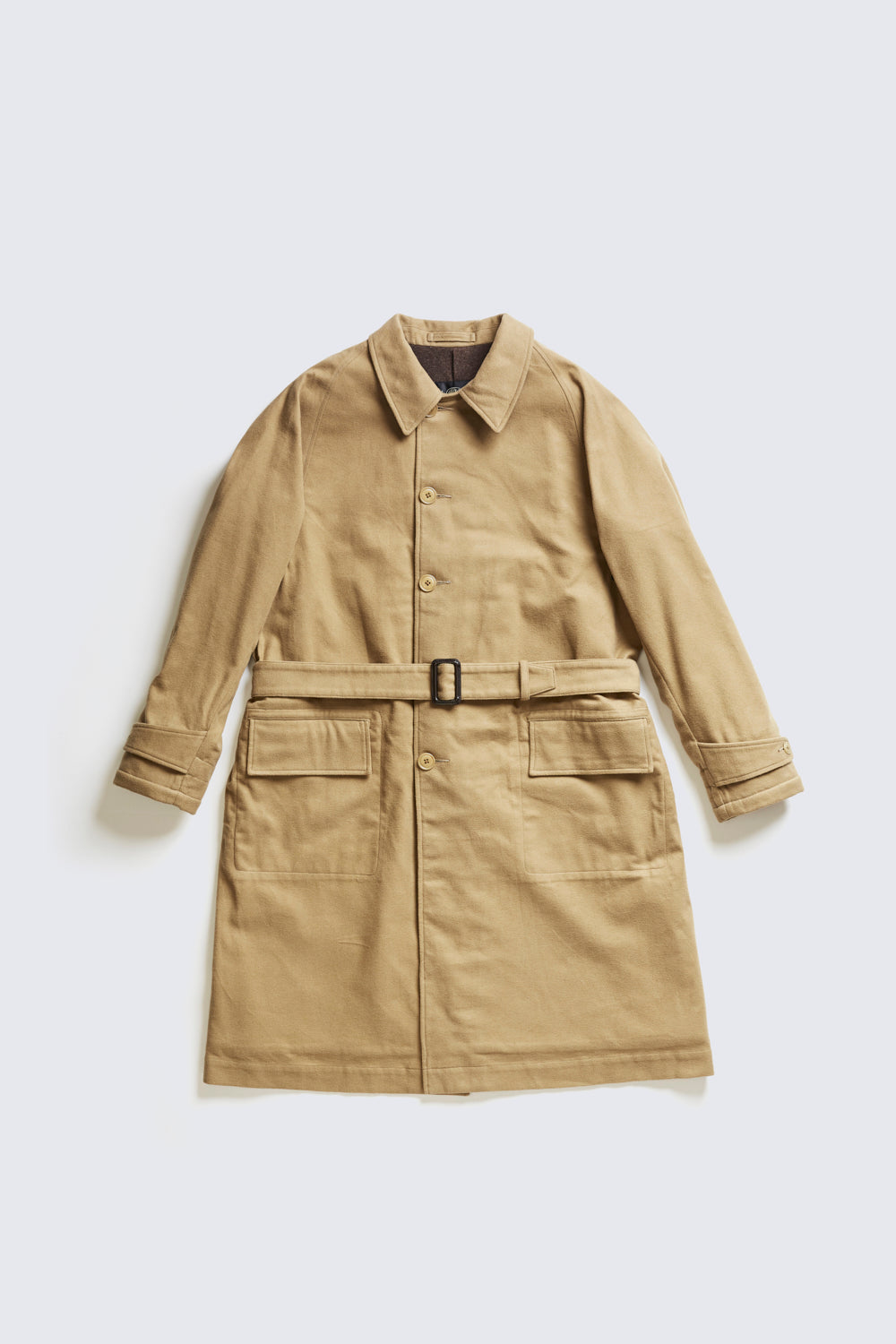 ACV-CT01FN COTTON FLANNEL SINGLE DISPATCH COAT – ADDICT CLOTHES