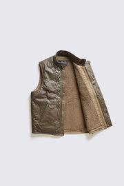 ACV-V01WX WAXED COTTON ULSTER VEST