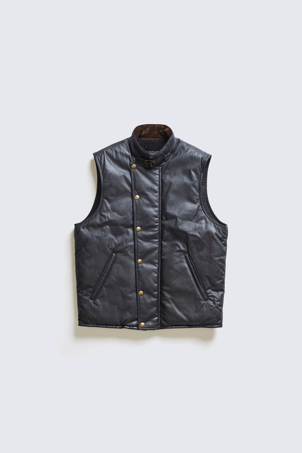ACV-V01WX WAXED COTTON ULSTER VEST