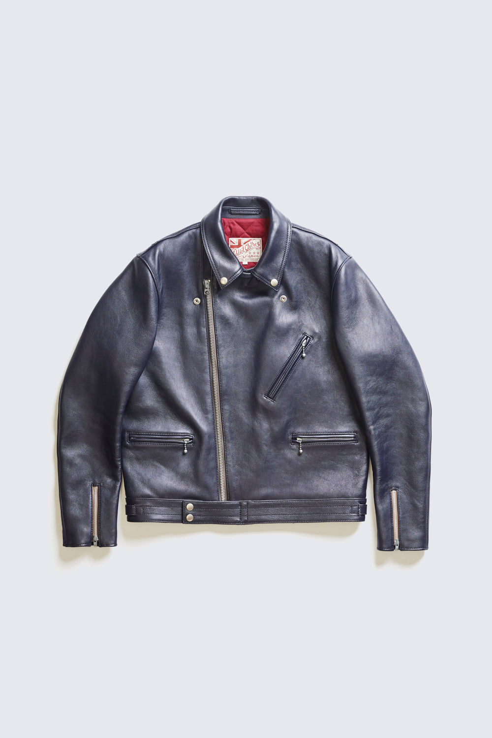 ADDICT CLOTHES AD-03 ダブルライダースジャケット ターコイズ アディクトクローズ AD-03 ターコイズ ライダース size 40