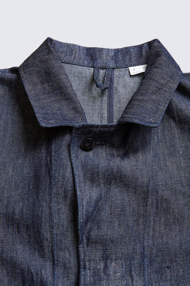 ACV-SCT01CLD COTTON LINEN DENIM WORK COAT