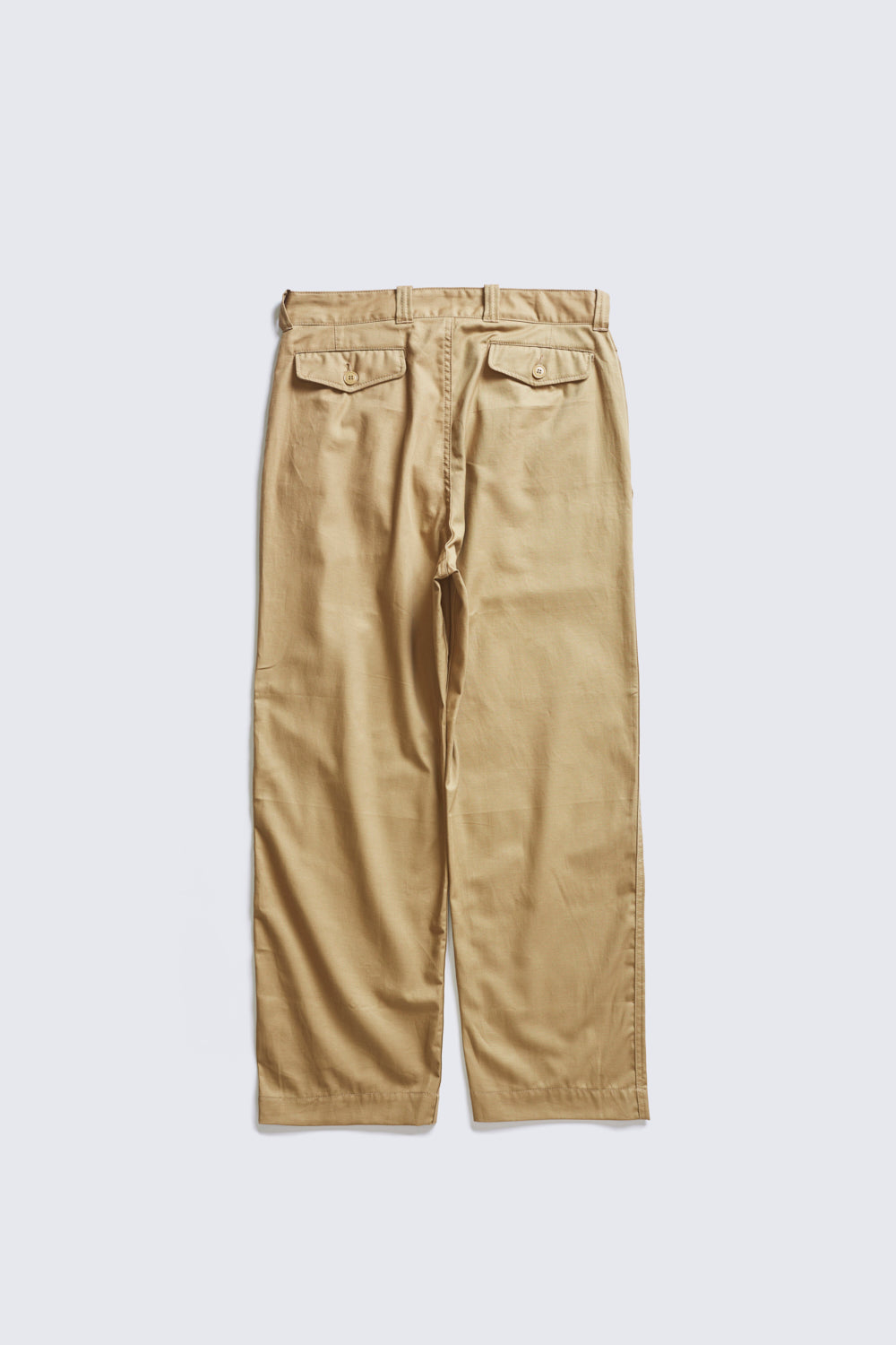 ACV-TR04TW DOUBLE-PLEATED COTTON TWILL WIDE TROUSERS – ADDICT CLOTHES