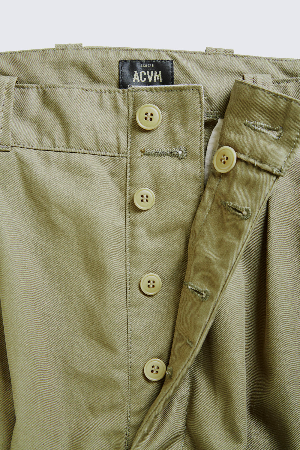 ACV-TR04TW DOUBLE-PLEATED COTTON TWILL WIDE TROUSERS – ADDICT CLOTHES