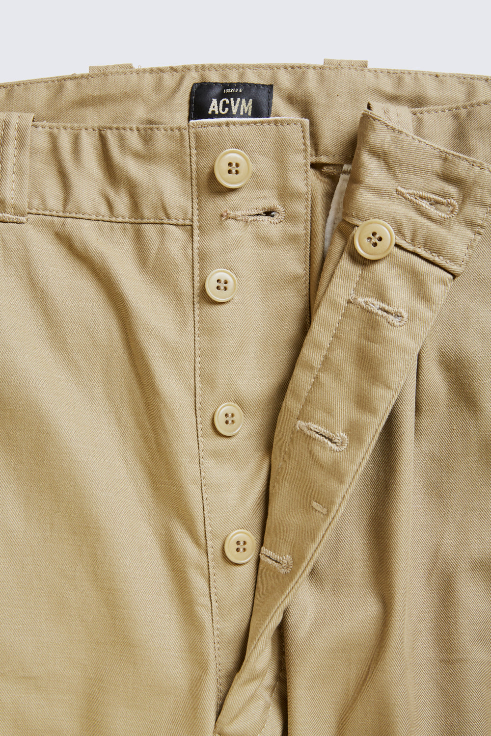 ACV-TR04TW DOUBLE-PLEATED COTTON TWILL WIDE TROUSERS – ADDICT CLOTHES