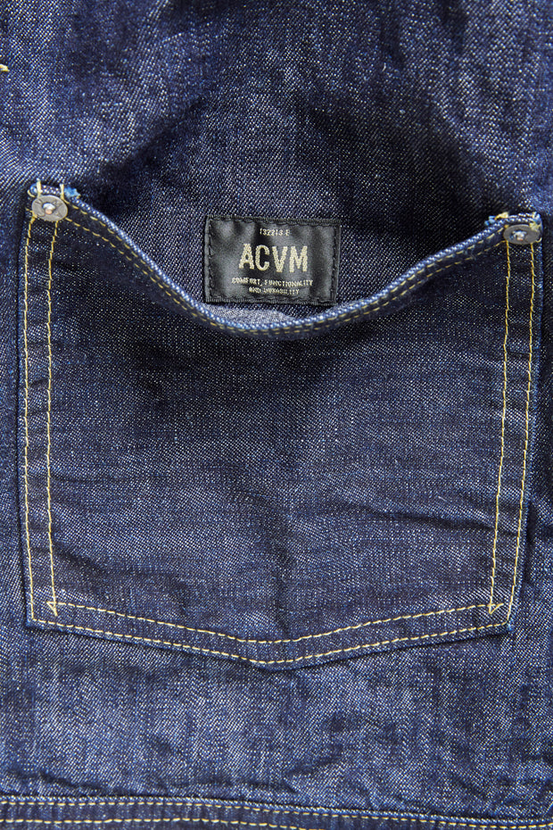 ACV-JK07CLD COTTON LINEN DENIM SHORT WORK JACKET – ADDICT CLOTHES