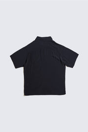 ACV-SH02SS-RY RAYON SLANT POCKET OPEN COLLAR SHIRT