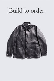 BUILD TO ORDER 受注生産 - ACV-LJK03S-LD SHEEPSKIN COVERALL (BLACK CORE)