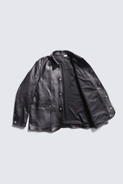 BUILD TO ORDER 受注生産 - ACV-LJK03S-LD SHEEPSKIN COVERALL (BLACK CORE)