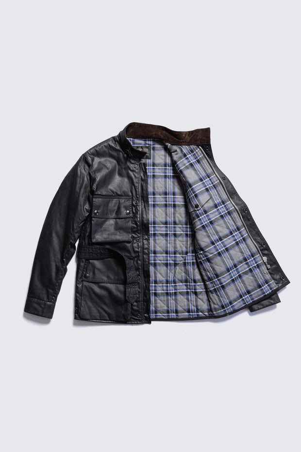 ACV-WX02QLT WAXEDCOTTON BMC JACKET サイズ44 ACV-WX02QLT WAXED COTTON BMC JACKET (QUILTED LINING) – ADDICT CLOTHES