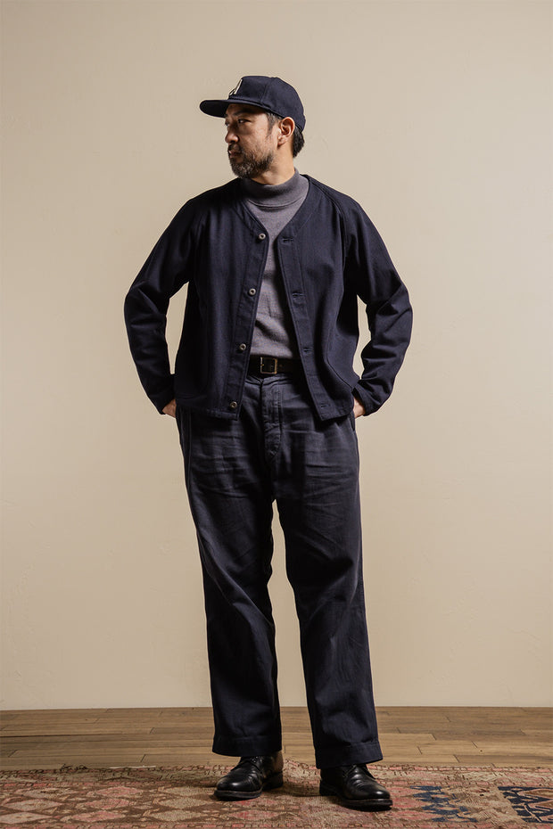 ACV-LN02CW COTTON WOOL SHORT LINER COAT