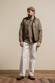 ACV-V01WX WAXED COTTON ULSTER VEST