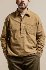 ACV-SH05FN COTTON FLANNEL CHINSTRAP PULLOVER SHIRTS