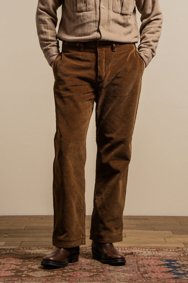 Released on November 19 / 11月19日午後8時発売 ACV-TR03CR8W HEAVY CORDUROY BUCKLE BACK TROUSERS
