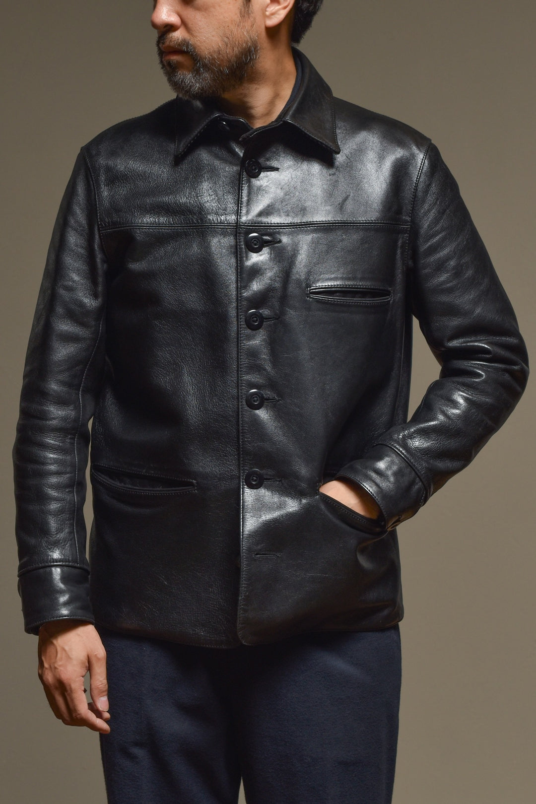 ADDICT CLOTHES・ACVM レザーフラップポーチ ACVM – ADDICT CLOTHES