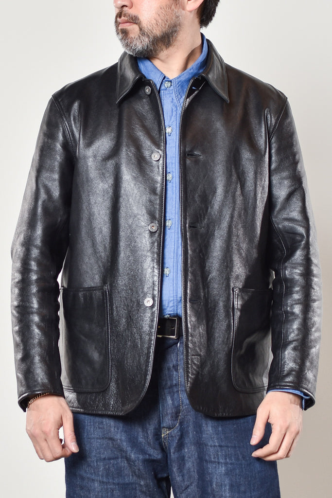 ACV-LJK03H HORSEHIDE COVERALL – ADDICT CLOTHES