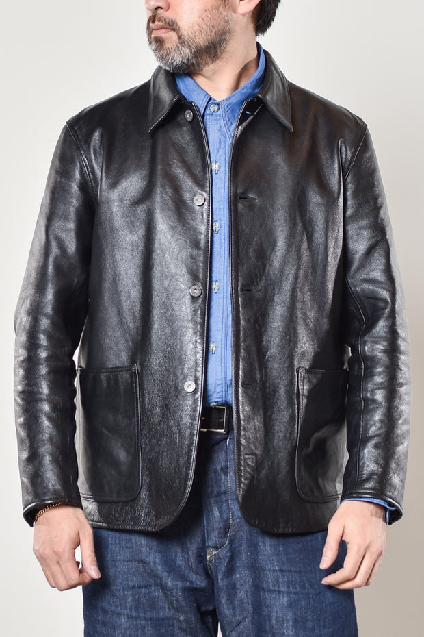 ACV-LJK03H HORSEHIDE COVERALL – ADDICT CLOTHES
