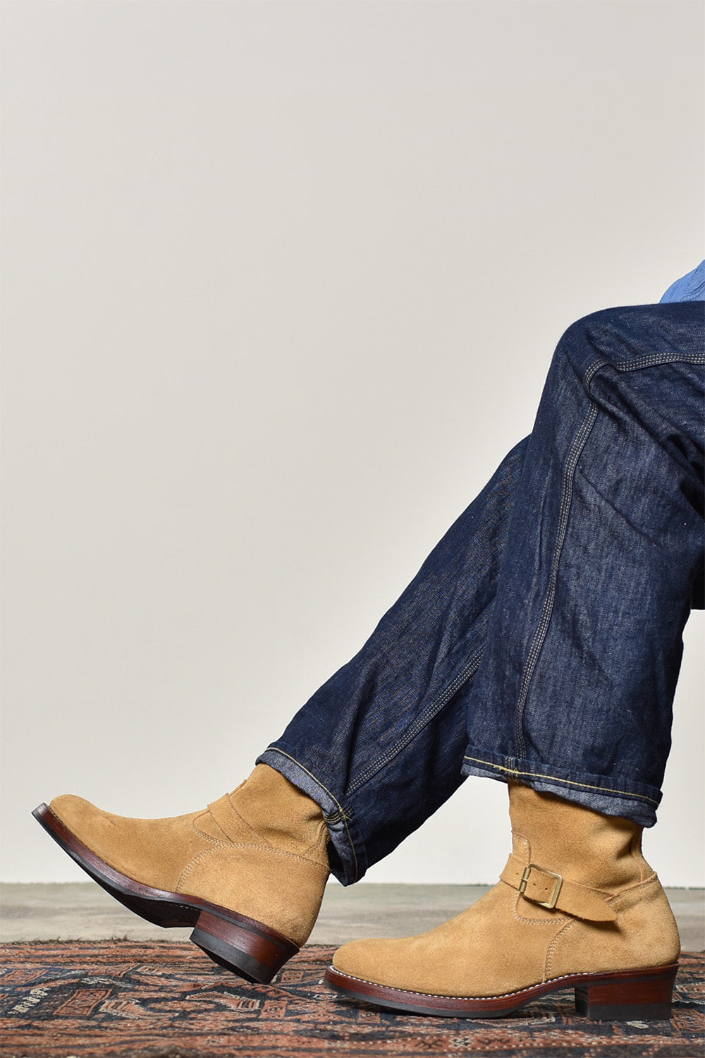 AB-01SS-ST STEER SUEDE ENGINEER BOOTS STANDARD – ADDICT CLOTHES