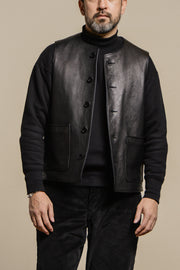 ACV-SW03 FLEECE LINED MOC-NECK SWEATSHIRTS