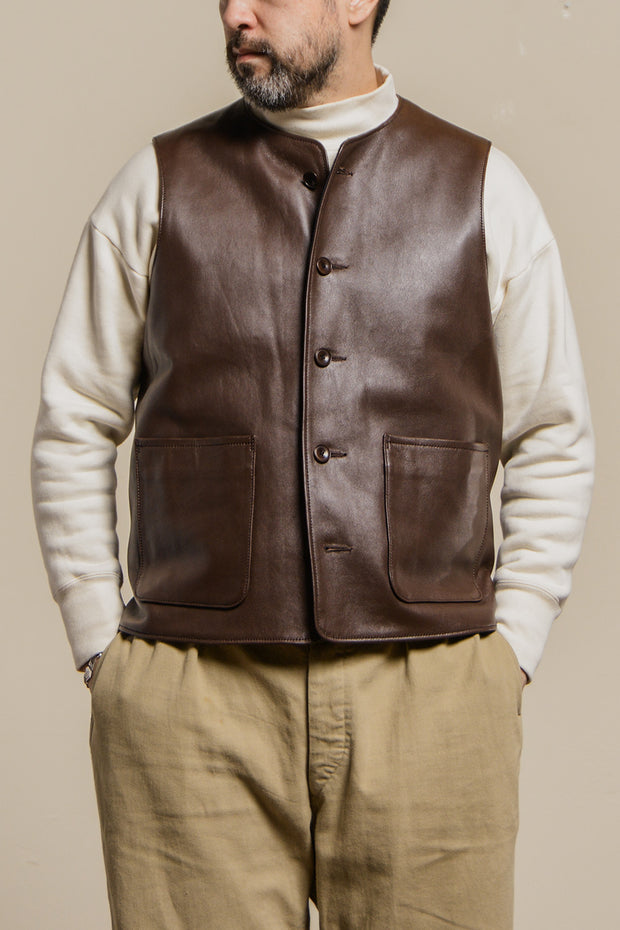 ACV-V02S SHEEPSKIN DRIVING VEST
