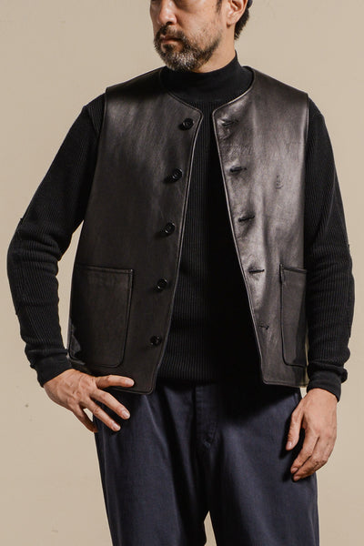 ACV-V02S SHEEPSKIN DRIVING VEST