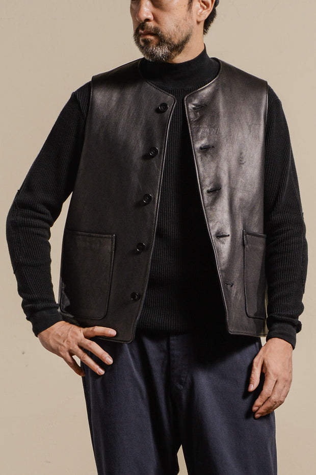 ACV-V02S SHEEPSKIN DRIVING VEST