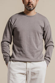 ACV-KNS01 CREW NECK LONG SLEEVE KNIT TEE