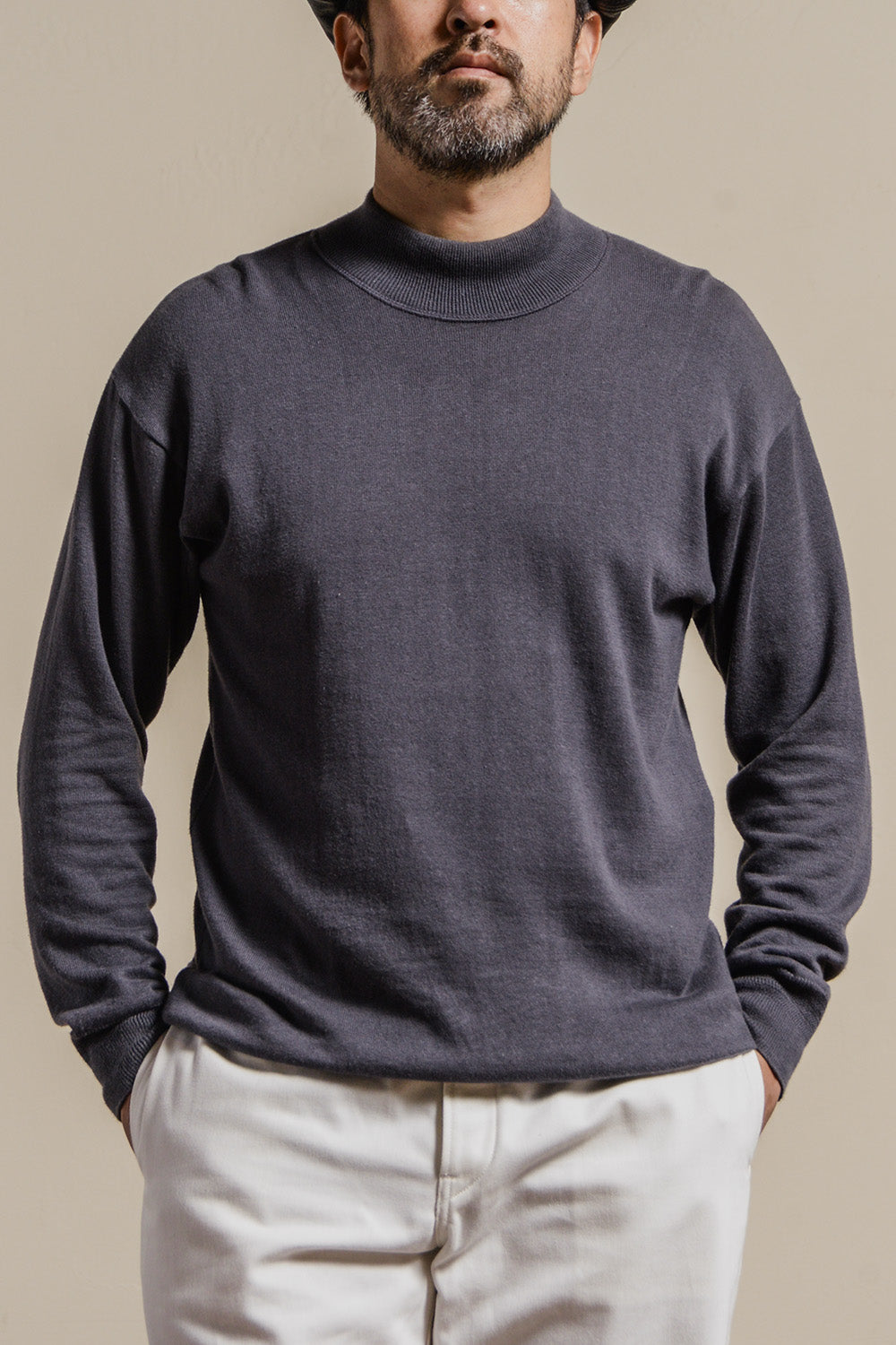 トップス moc ANTIQUA GOLF×STCH 異素材トップス メンズ 送料無料・再入荷 (80