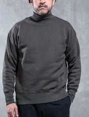 ACV-SW03 FLEECE LINED MOC-NECK SWEATSHIRTS