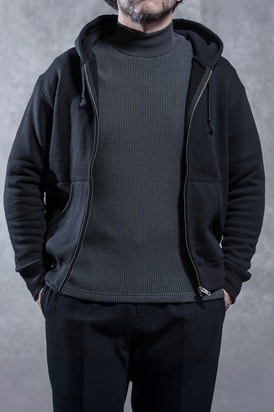 ACV-SW01 FLEECE LINED ZIP-UP HOODIE