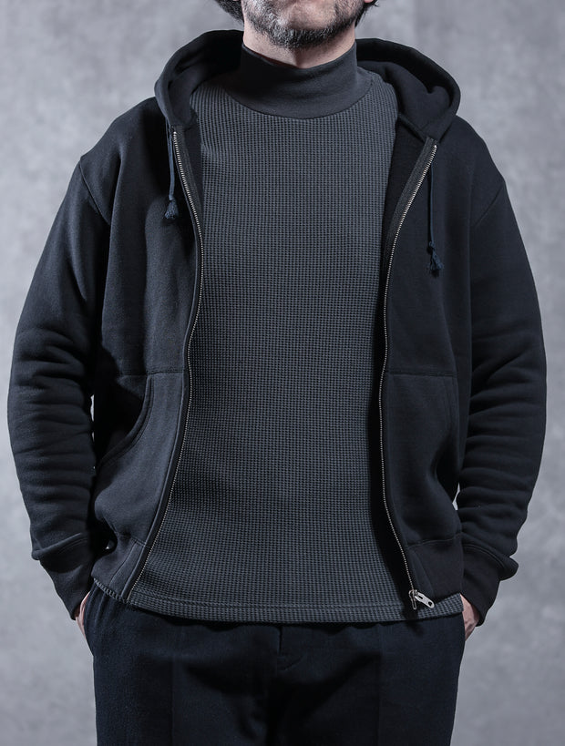 ACV-SW01 FLEECE LINED ZIP-UP HOODIE