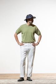 Released on May 14 / 5月14日午後8時発売 ACV-KNS01SS COTTON LINEN RAMIE CREW NECK SHORT SLEEVE KNIT TEE