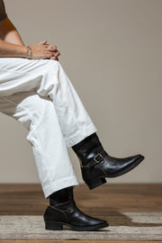 AB-01HB-CL HORSEBUTT ENGINEER BOOTS NARROW