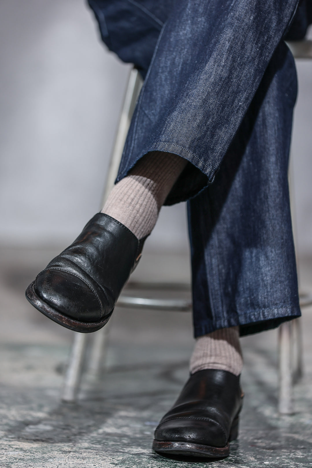 AB-03SH-CL-LW HORSEHIDE CAP TOE SHORT CHELSEA – ADDICT CLOTHES AB-03SH-CL-LW HORSEHIDE CAP TOE SHORT CHELSEA – ADDICT CLOTHES