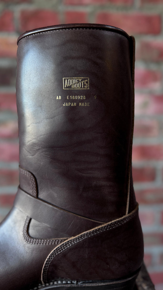AB-01HB-CL HORSEBUTT ENGINEER BOOTS NARROW