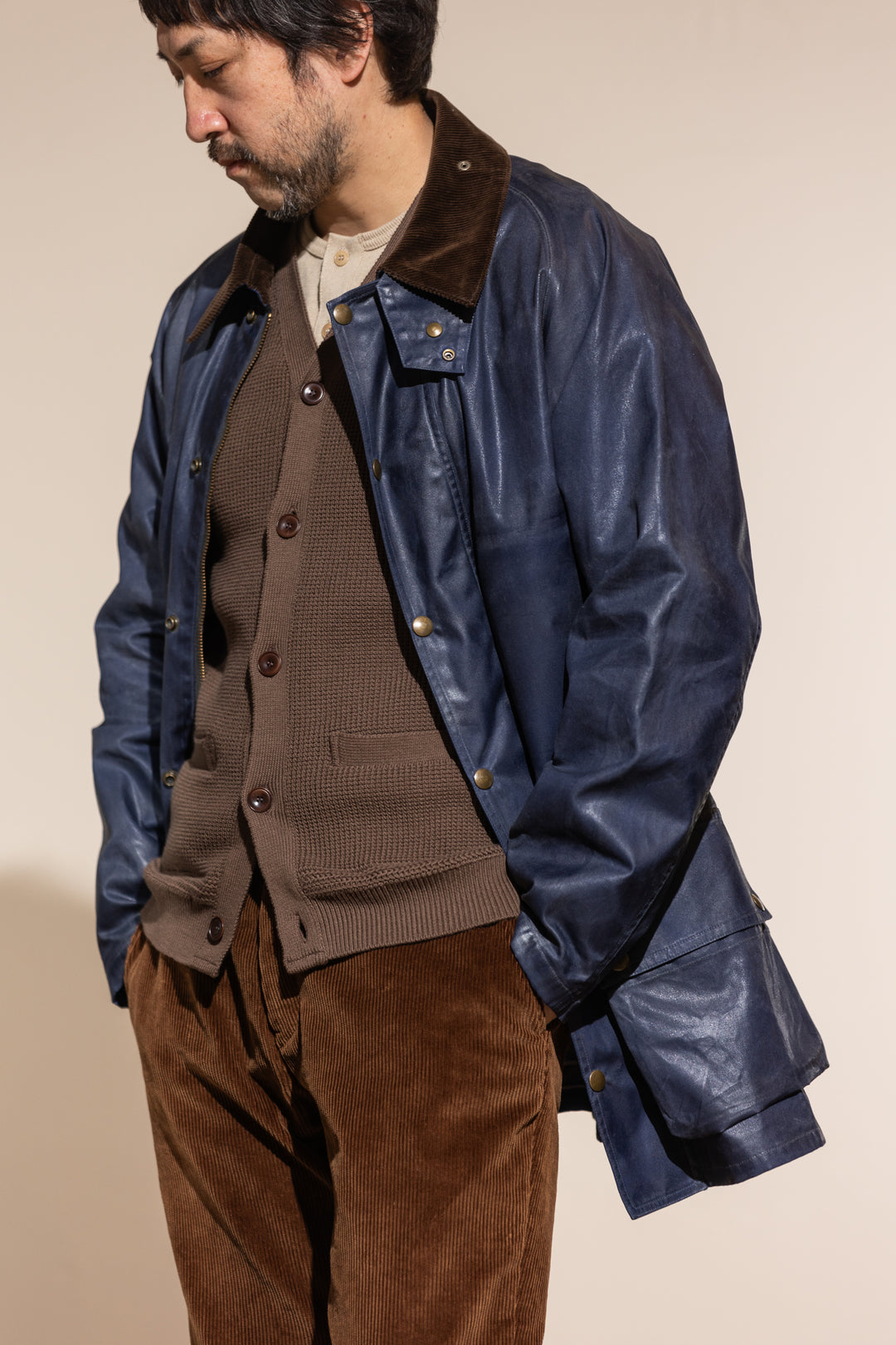 ACV-WX04 WAXED COTTON BRISTOL JACKET – ADDICT CLOTHES