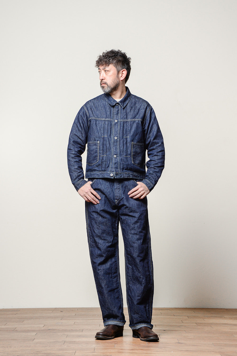 ACV-JK07CLD COTTON LINEN DENIM SHORT WORK JACKET – ADDICT CLOTHES