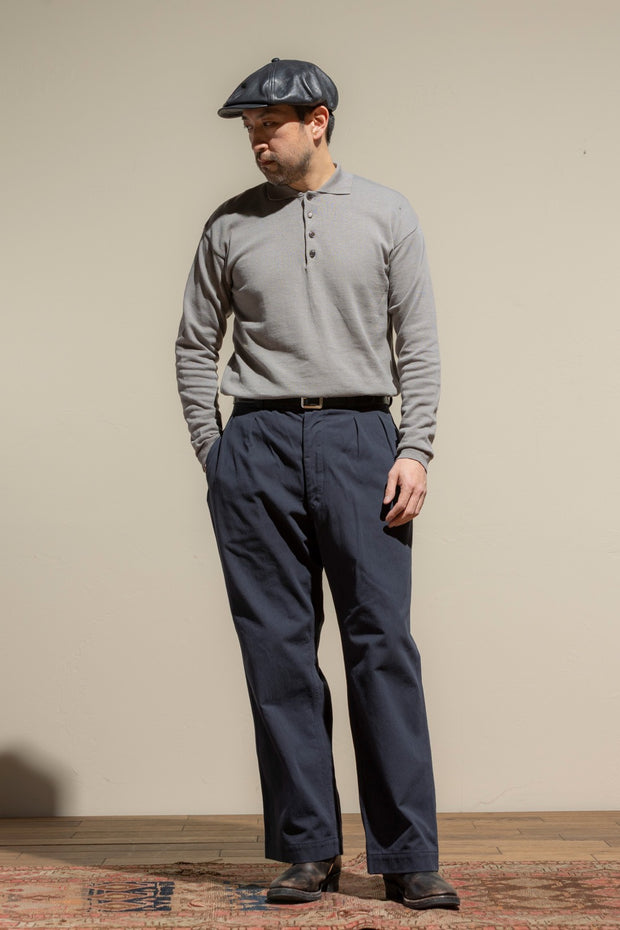 ACV-KNS03 LONG SLEEVE KNIT POLO
