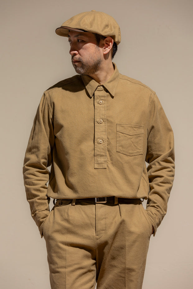 Released on October 15 / 10月15日午後8時発売 ACV-SH05FN COTTON FLANNEL CHINSTRAP PULLOVER SHIRTS