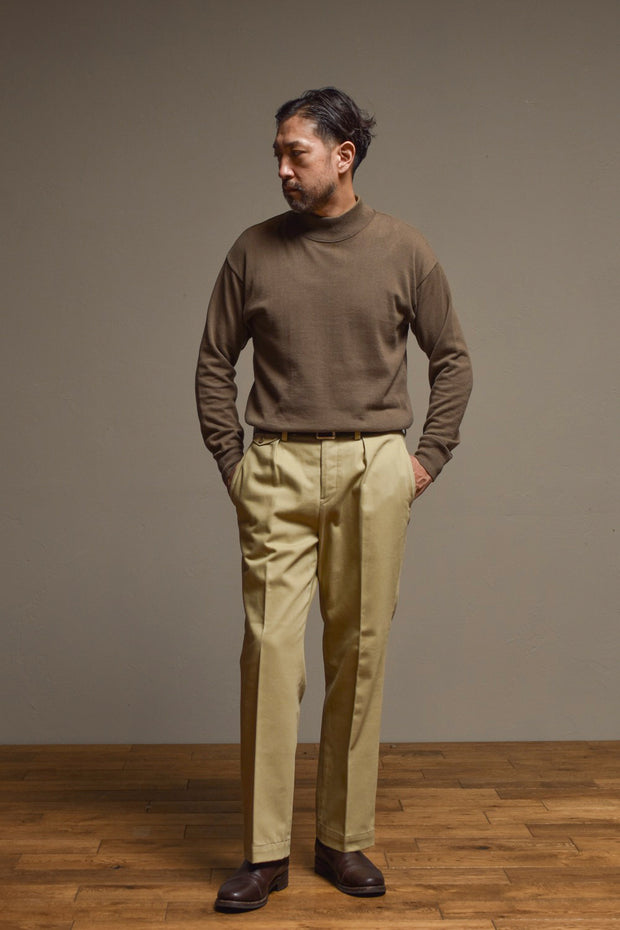 D*H様 addict clothes ARMY TROUSERS アディクトク ACV-TR02KT SINGLE-PLEATED KATSURAGI COTTON ARMY TROUSERS – ADDICT