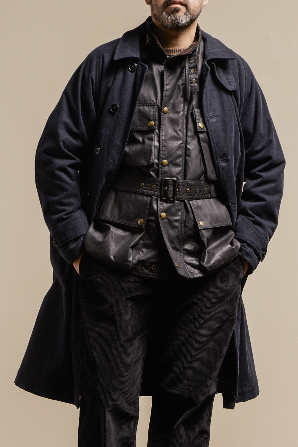 希少 ACV WAXED COTTON SINGLE DISPATCH COAT 希少 ACV WAXED COTTON SINGLE DISPATCH COAT ADDICT CLOTHES ACVM