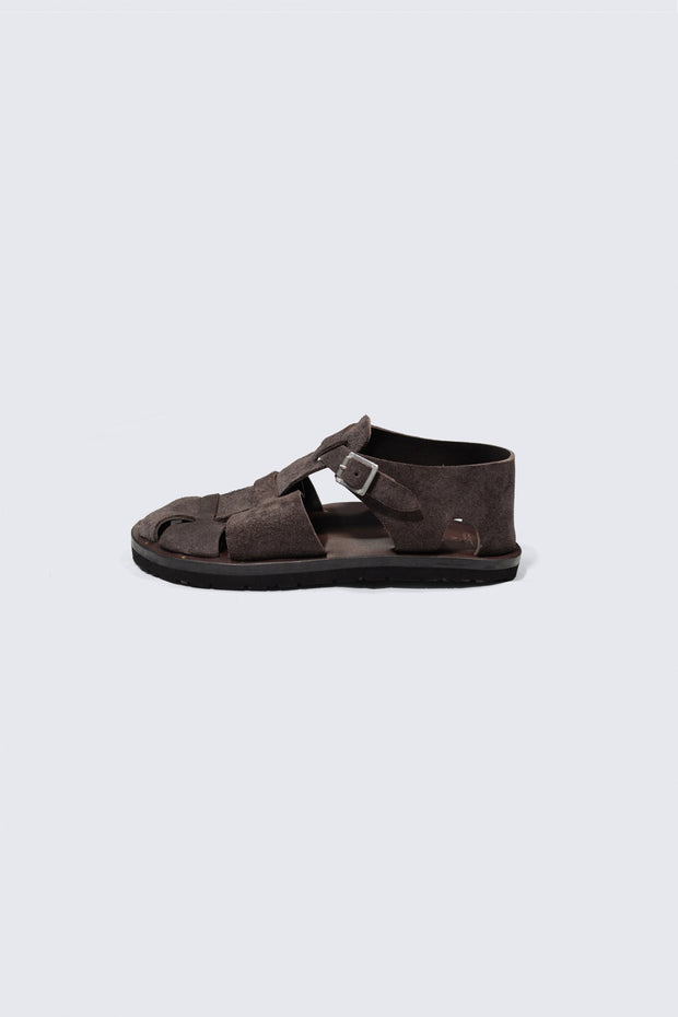 ACV-SDL02 STEER SUEDE GURKHA SANDALS
