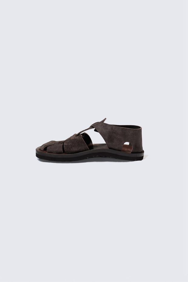 ACV-SDL02 STEER SUEDE GURKHA SANDALS