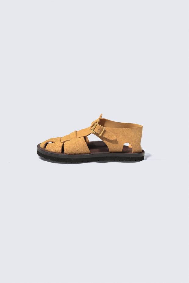 ACV-SDL02 STEER SUEDE GURKHA SANDALS