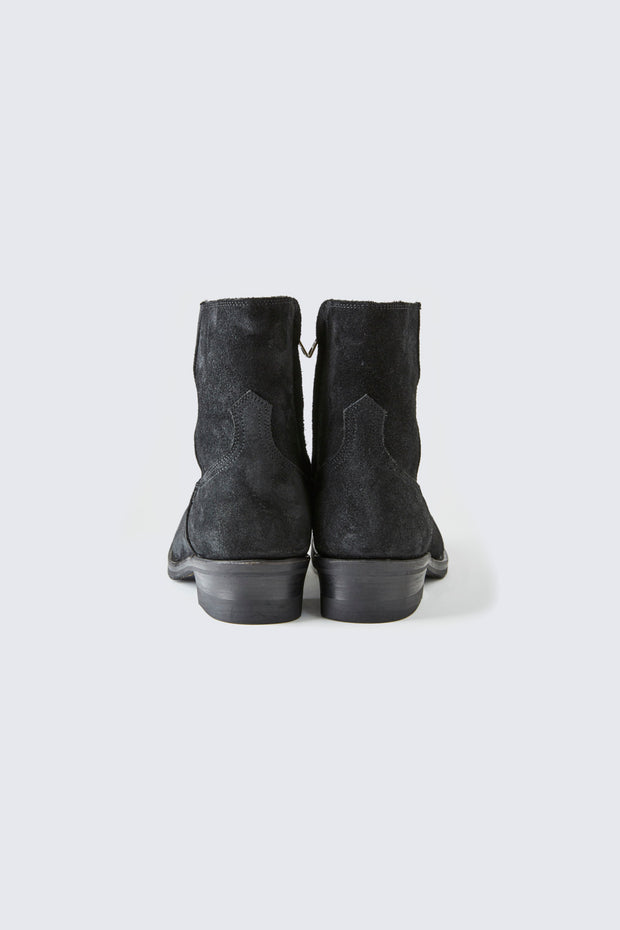 AB-05SS-CL STEERSUEDE ZIP WESTERN BOOTS