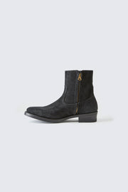 AB-05SS-CL STEERSUEDE ZIP WESTERN BOOTS