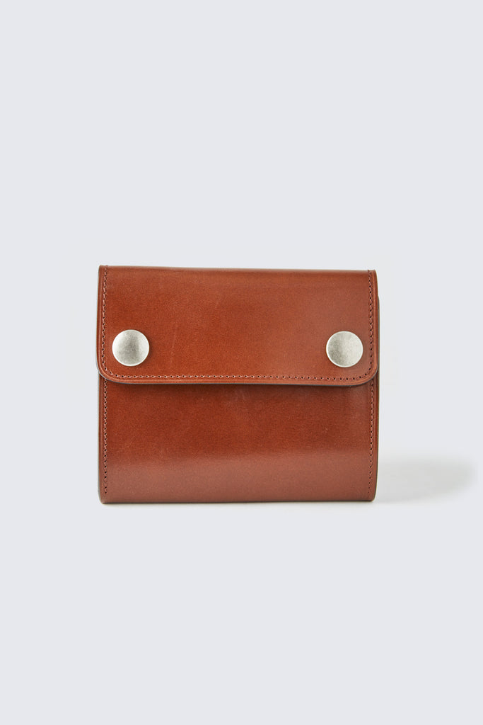 ACV-W02S UK BRIDLE LEATHER SHORT TRACKER WALLET