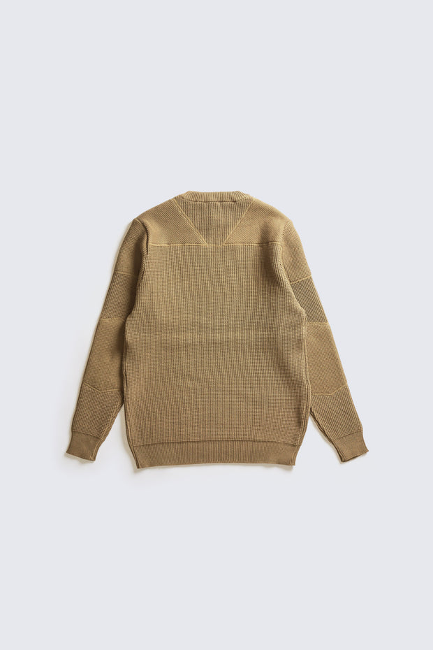 ACV-KN01 PADDED WAFFLE COTTON KNIT