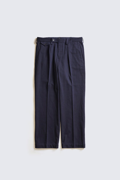 Released on October 4 / 10月4日午後8時発売 ACV-TR02CW SINGLE-PLEATED COTTON WOOL TROUSERS