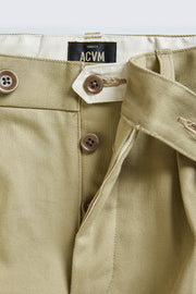 ACV-TR02KT SINGLE-PLEATED KATSURAGI COTTON ARMY TROUSERS